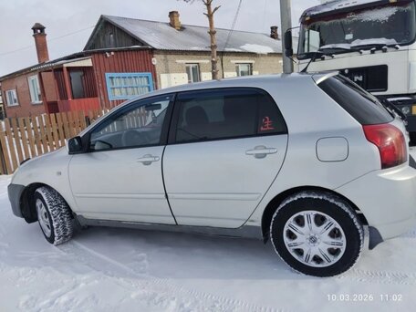 2005 Toyota Corolla IX (E120, E130) Рестайлинг, серебристый, 320000 рублей, вид 5