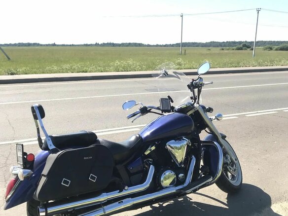 2006 Yamaha XVS1300, синий, 645000 рублей - вид 1