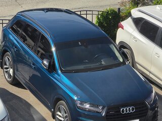 2019 Audi Q7 II (4M), синий, 4100000 рублей, вид 2