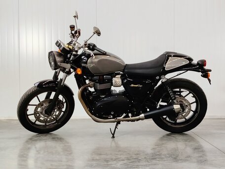 2017 Triumph Street Cup, чёрный, 619000 рублей, вид 5