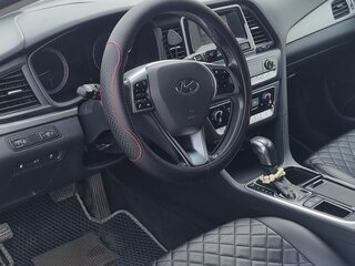 2019 Hyundai Sonata VII (LF) Рестайлинг, белый, 1320000 рублей, вид 5
