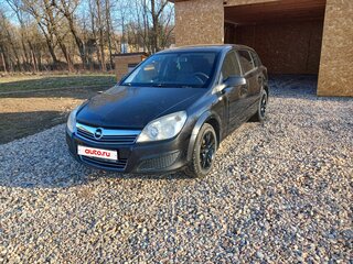 2008 Opel Astra H Рестайлинг, чёрный, 350000 рублей, вид 1