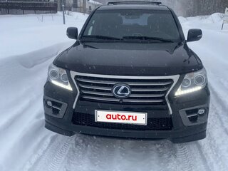 2014 Lexus LX 570 III Рестайлинг, чёрный, 4950000 рублей, вид 2