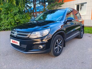 2014 Volkswagen Tiguan I Рестайлинг, чёрный, 1180000 рублей, вид 1