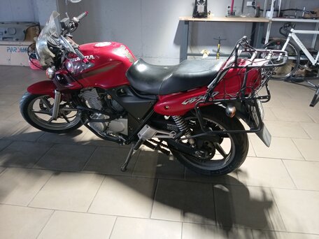 1999 Honda CB 500, красный, 250000 рублей, вид 2