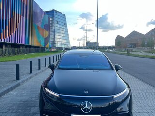 2021 Mercedes-Benz EQS 450+ I, чёрный, 7198000 рублей, вид 4
