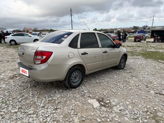 2013 Lada (ВАЗ) Granta I, бежевый, 415000 рублей, вид 3
