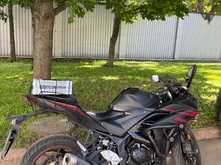 2017 Yamaha YZF-R3, чёрный, 470000 рублей, вид 3