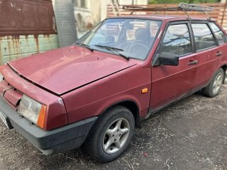 1990 Lada (ВАЗ) 2109, пурпурный, 170000 рублей, вид 1