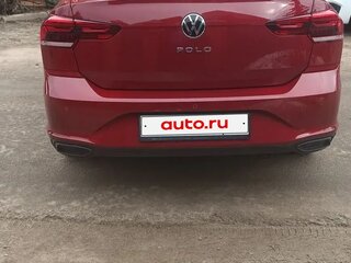 2021 Volkswagen Polo VI, красный, 1695000 рублей, вид 5