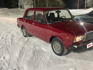2007 Lada (ВАЗ) 2107, красный, 220000 рублей, вид 4