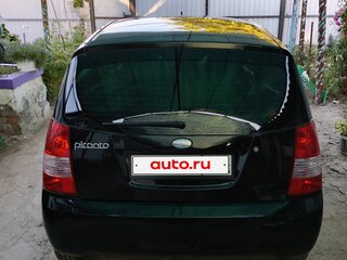 2007 Kia Picanto I Рестайлинг, чёрный, 360000 рублей, вид 2
