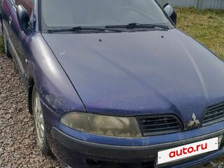 2003 Mitsubishi Carisma I Рестайлинг, синий, 170000 рублей, вид 4