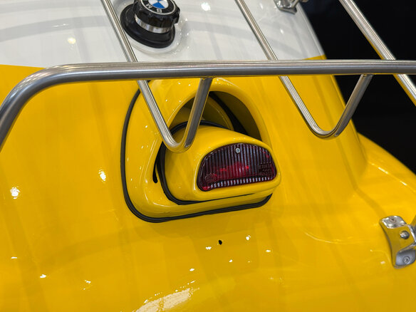 1956 BMW Isetta, жёлтый - вид 14