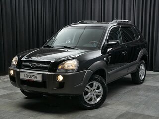 2008 Hyundai Tucson I, чёрный, 937000 рублей, вид 1