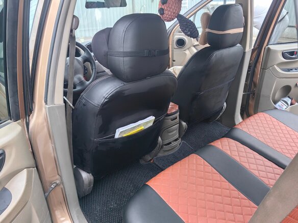 2001 Hyundai Santa Fe I, золотистый, 650000 рублей - вид 14