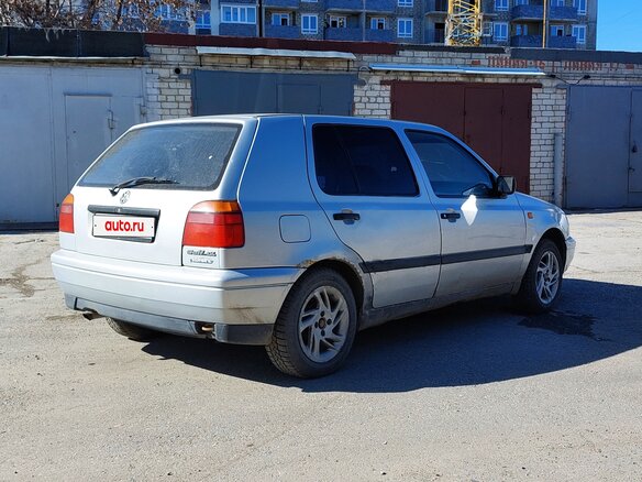 1995 Volkswagen Golf III, серый, 130000 рублей - вид 5