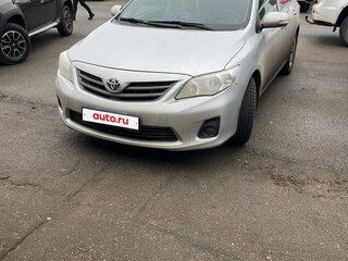 2012 Toyota Corolla X (E140, E150) Рестайлинг, серебристый, 1400000 рублей, вид 2