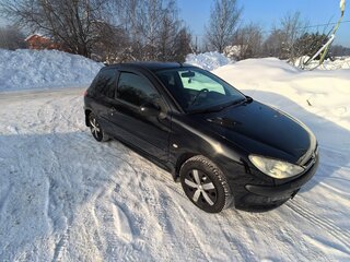 2008 Peugeot 206, чёрный, 300000 рублей, вид 4