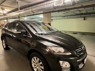 2011 Mazda CX-7 I Рестайлинг, чёрный, 1350000 рублей, вид 3