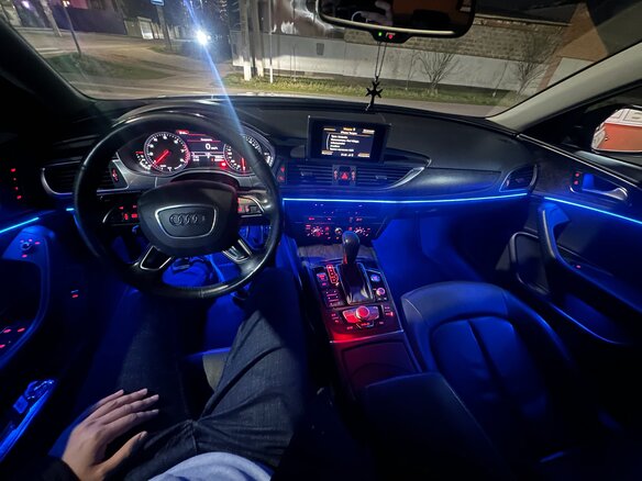 2016 Audi A6 IV (C7) Рестайлинг, чёрный, 1970000 рублей - вид 8