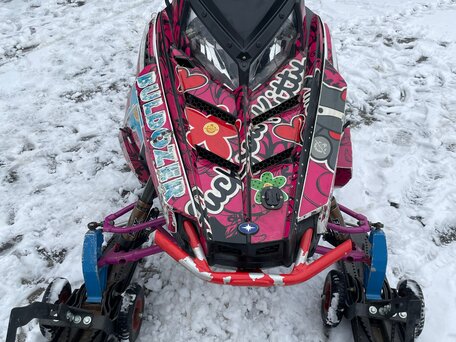 2014 Polaris 800 PRO-RMK, красный, 500000 рублей, вид 2