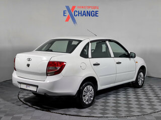 2014 Lada (ВАЗ) Granta I, белый, 299000 рублей, вид 2
