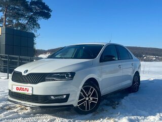 2019 Skoda Rapid I Рестайлинг, белый, 1760000 рублей, вид 1