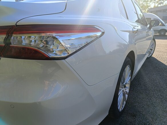 2019 Toyota Camry VIII (XV70), белый - вид 30