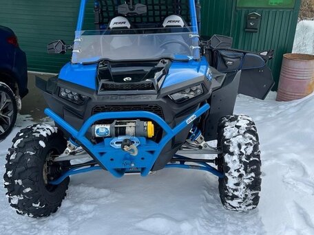 2017 Polaris RZR XP Turbo EPS, синий, 1600000 рублей, вид 1