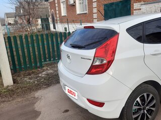 2014 Hyundai Solaris I, белый, 705000 рублей, вид 4