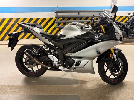 2020 Yamaha YZF-R3, серый, 450000 рублей, вид 3