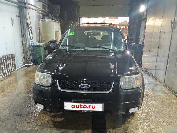 2002 Ford Escape I, чёрный, 430000 рублей