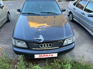 1995 Audi A6 I (C4), синий, 180000 рублей, вид 3