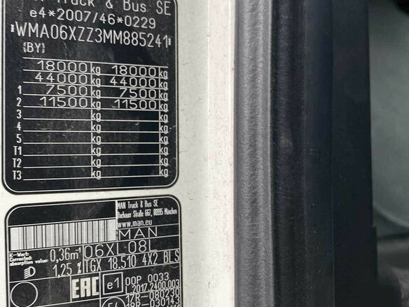 2021 MAN TGX, белый, 6690000 рублей - вид 8