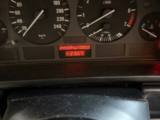 1996 BMW 5 серии 523i IV (E39), синий, 380000 рублей, вид 5
