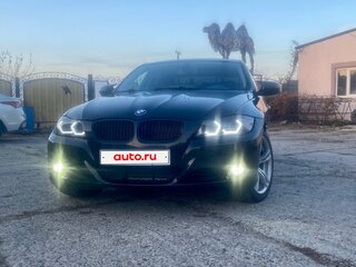 2008 BMW 3 серии 320i V (E90/E91/E92/E93) Рестайлинг, чёрный, 1070000 рублей, вид 3