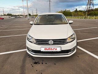2014 Volkswagen Polo V, белый, 750000 рублей, вид 2