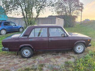 2005 Lada (ВАЗ) 2107, пурпурный, 120000 рублей, вид 3
