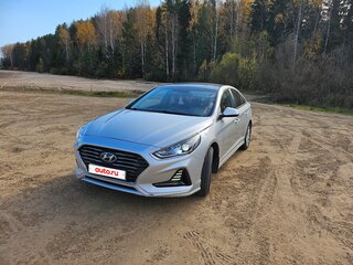 2018 Hyundai Sonata LPi VII (LF) Рестайлинг, серый, 1700000 рублей, вид 3