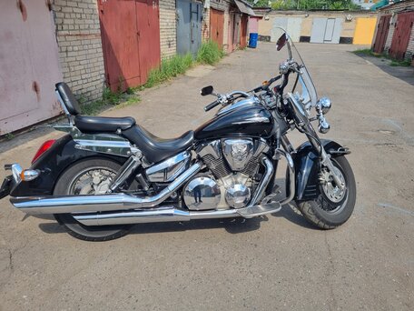 2007 Honda VTX 1300, чёрный, 700000 рублей, вид 1