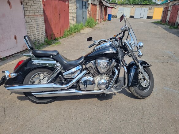 2007 Honda VTX 1300, чёрный, 700000 рублей