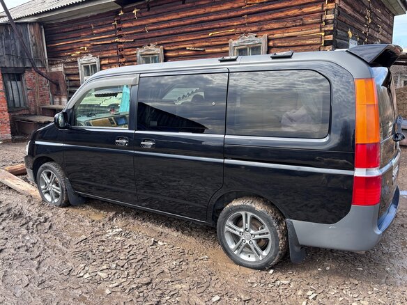 2002 Honda Stepwgn II, чёрный, 1000000 рублей - вид 6