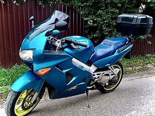 2001 Honda VFR 800, синий, 350000 рублей, вид 1