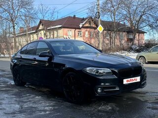 2013 BMW 5 серии 520i VI (F10/F11/F07) Рестайлинг, чёрный, 2350000 рублей, вид 2
