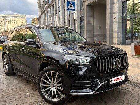 2020 Mercedes-Benz GLS 400 d II (X167), чёрный, 7950000 рублей, вид 1