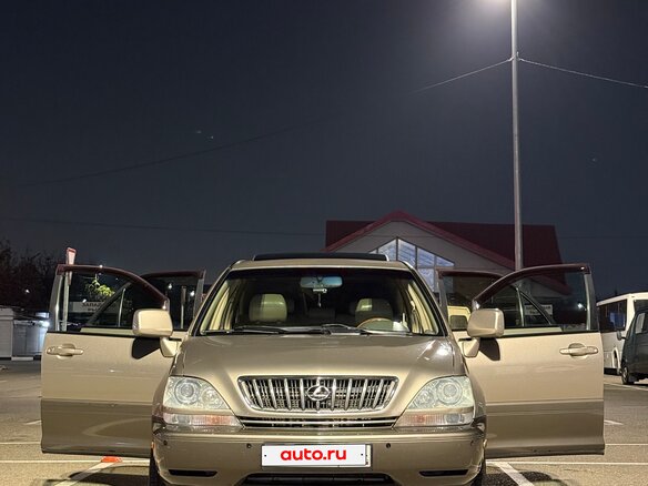 2002 Lexus RX 300 I, золотистый, 825000 рублей - вид 2