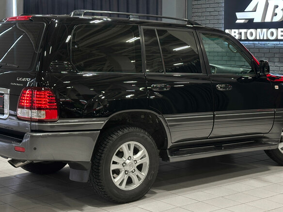 2005 Lexus LX 470 II Рестайлинг, чёрный, 2707000 рублей - вид 6