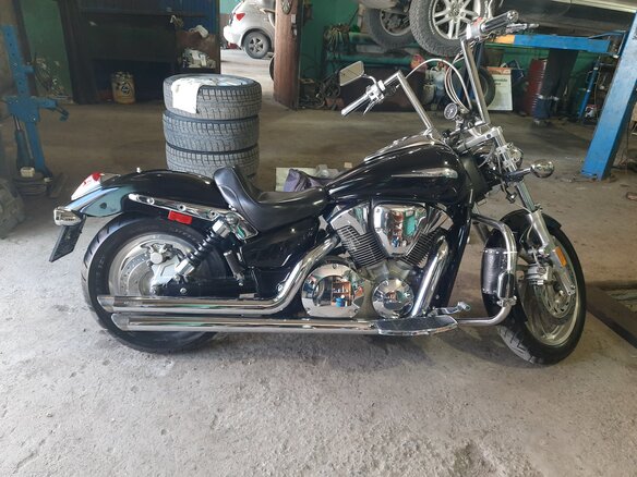 2007 Honda VTX 1300, чёрный, 560000 рублей - вид 10