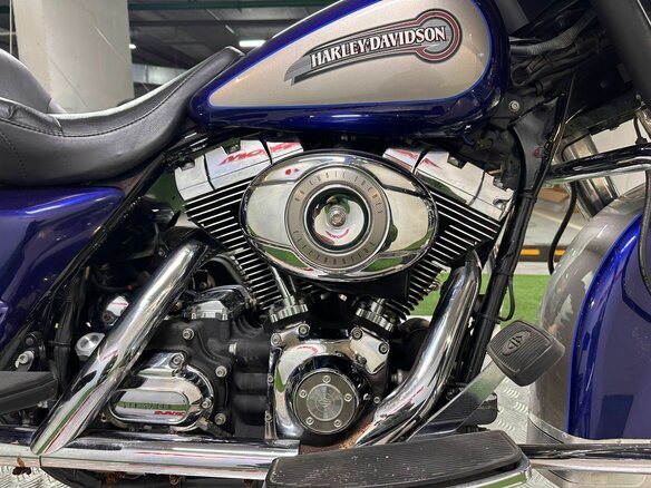 2007 Harley-Davidson Electra Glide, синий, 790000 рублей - вид 7